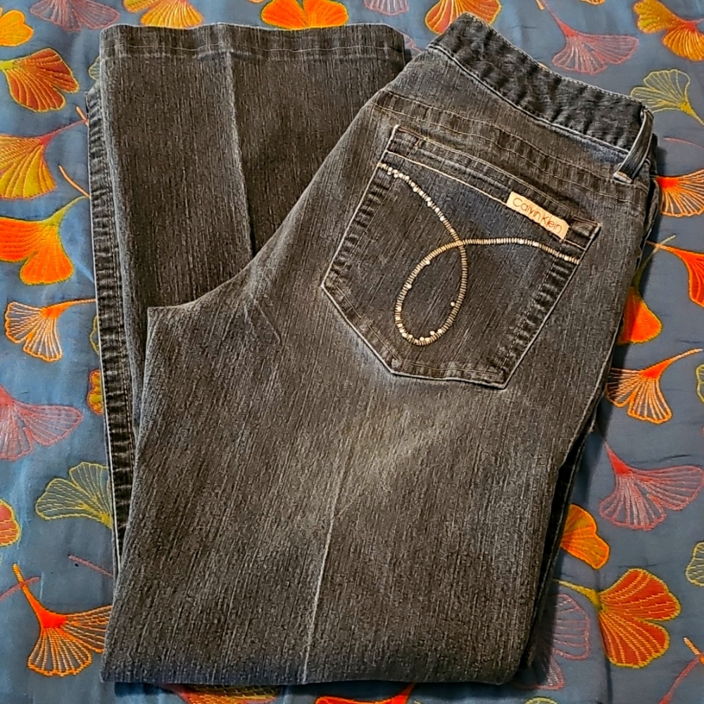 Calvin Klein jeans size 12 grey